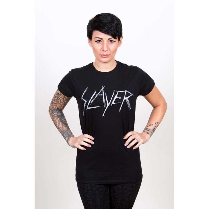 Slayer Scratchy Logo (Girlie) (M)