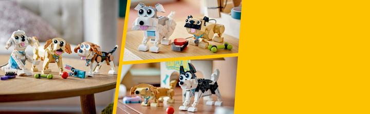 Immagine prodotto LEGO 31137 Cani carini (31137, LEGO Creator 3-in-1)