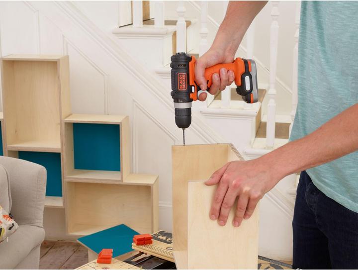 Produktbild Black & Decker Black+Decker AkkuBohrschrauber 12V (Akkubetrieb)