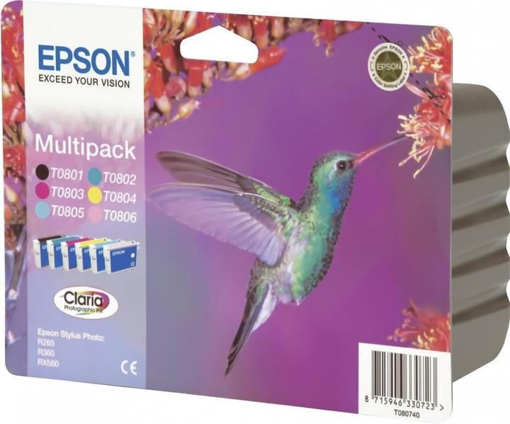 Immagine prodotto Epson T0807 Claria Photographic (M, FC, C, Y, LC, ML)