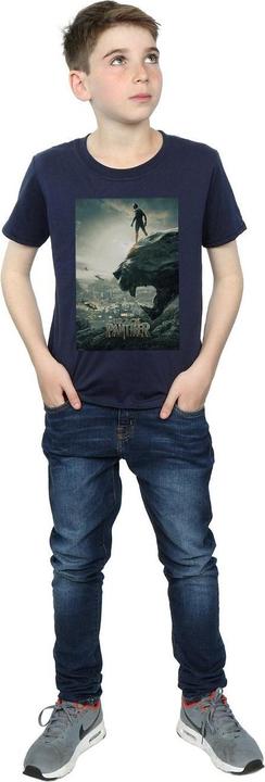 Immagine prodotto Maglietta Black Panther Poster Ragazzi (140, 146)