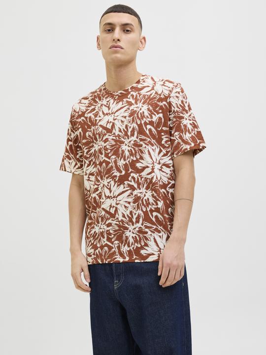 Produktbild Jack & Jones All Over Print Rundhalsausschnitt T-shirt T-shirt (XS)