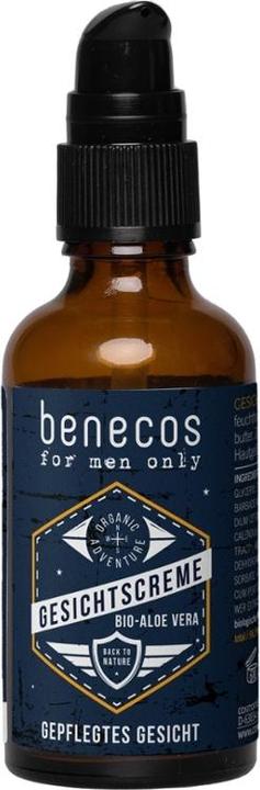Benecos BIO-Gesichtscreme Männer Aloe Vera - 50ml - (50 ml, Gesichtswasser)