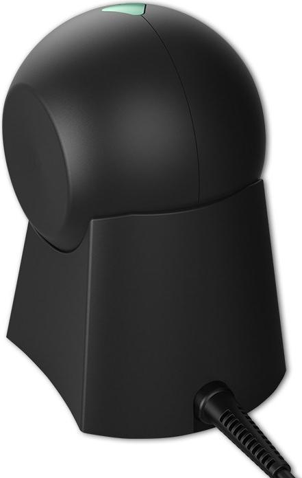 Actual product image Qoltec 50857 Wired desktop barcode scanner 1D | 2D (1D barcodes, 2D barcodes)