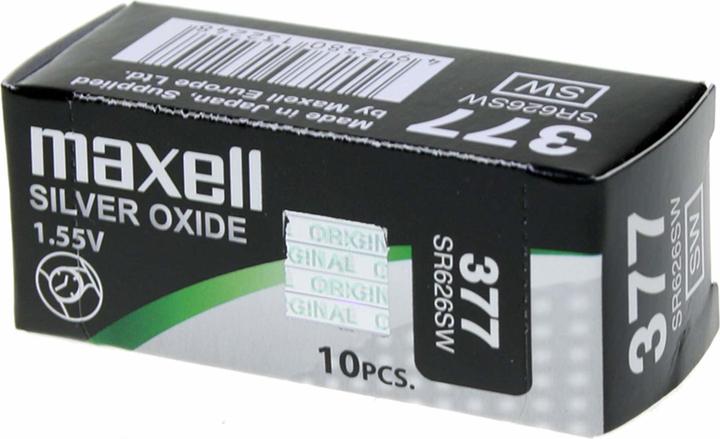 Produktbild Maxell SR626SW (10 Stk., AG4, 30 mAh)