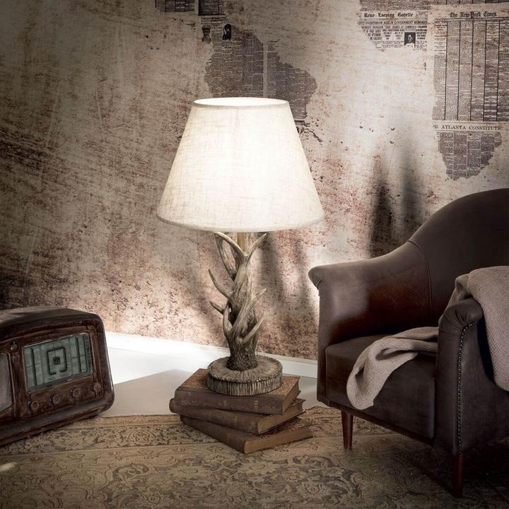 Produktbild Ideal lux CHALET Tischleuchte E27 ⌀410mm Beige 128207 (E27)