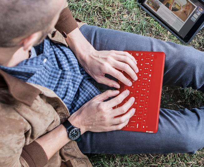 Image du produit Logitech Keys-To-Go (DE, Windows 7 ou supérieur, Android 4.1 ou supérieur)