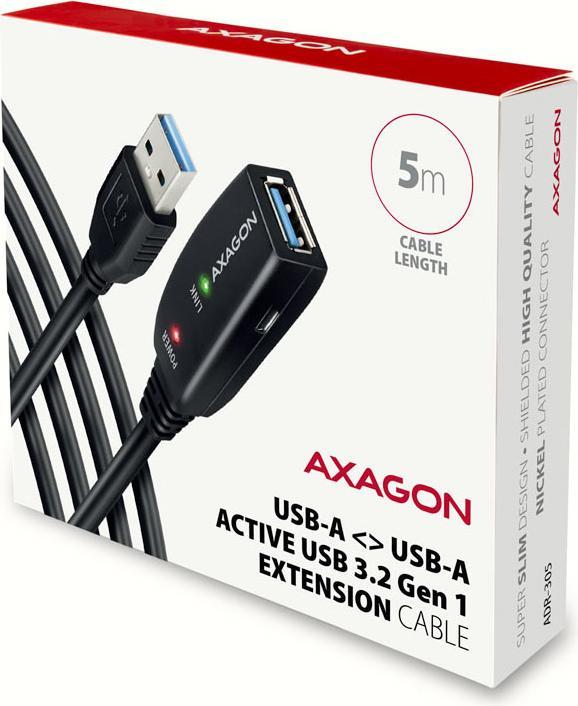Actual product image Axagon USB A – USB A (5 m, USB 3.2 Gen 1)