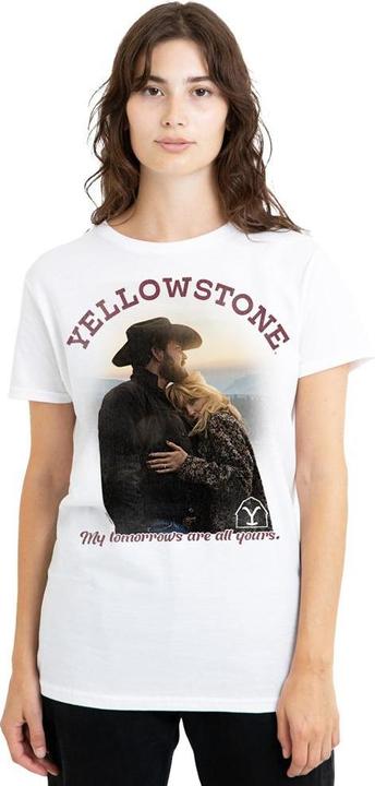 Actual product image Yellowstone Unisex Adult Tomorrows Rip & Beth T-Shirt (XXL)