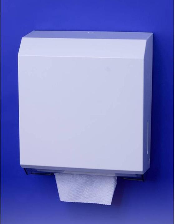 Produktbild CWS 903111900 Novoclean Faltpapierspender Typ B201 Material: Kunststoff, Farbe: weiss HD8201 1 St. (