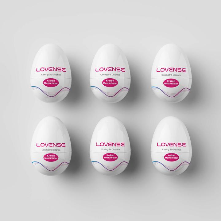 Actual product image Lovense Kraken Multipack Masturbators