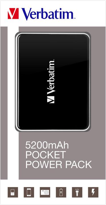 Produktbild Verbatim Portable Power Pack (5200 mAh, 19.24 Wh)