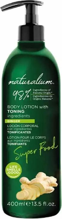 Immagine prodotto Naturalium Lozione corpo tonificante allo zenzero SUPER FOOD 400 ml (Crema corpo, 400 ml)