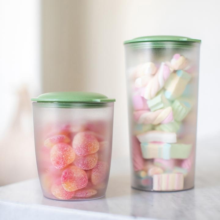 Produktbild Koziol Vorratsdose Connect M 1.4 l, Grün (1.40 l)