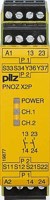 Produktbild Pilz 787307 PNOZ X2P C 48-240VACDC 2n/o