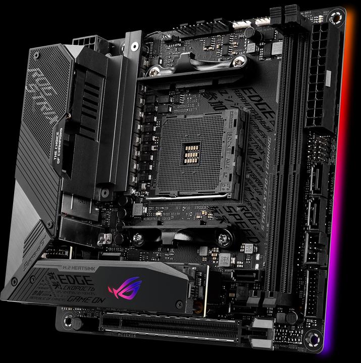 Produktbild ASUS ROG Strix X570-I Gaming (AM4, AMD X570, Mini-ITX)