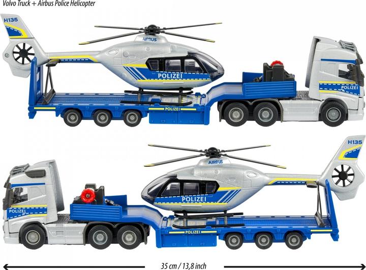 Produktbild Simba FH-16 Police Truck + Helicopter