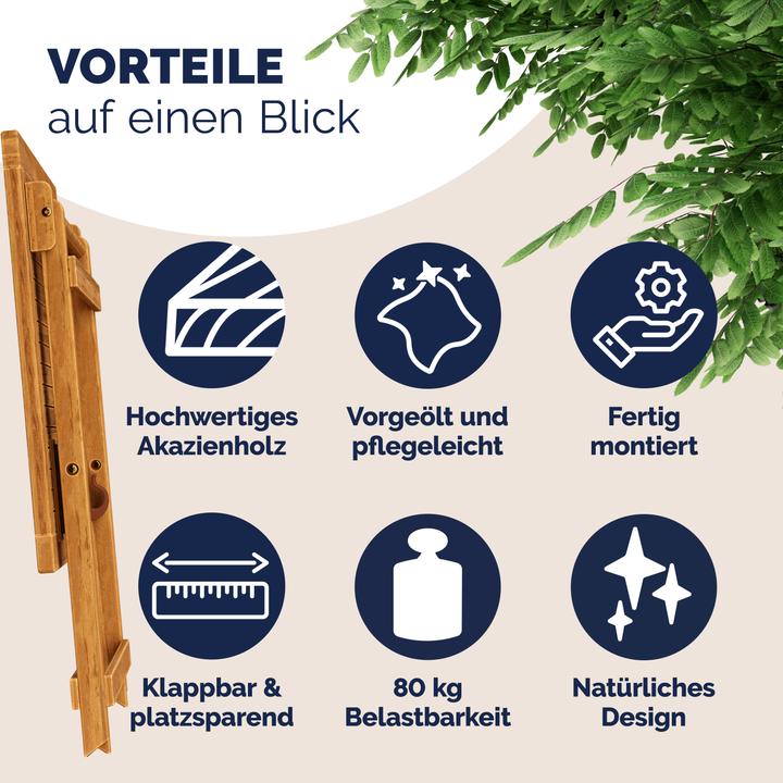 Immagine prodotto Casaria Tavolo da giardino. (70 cm)