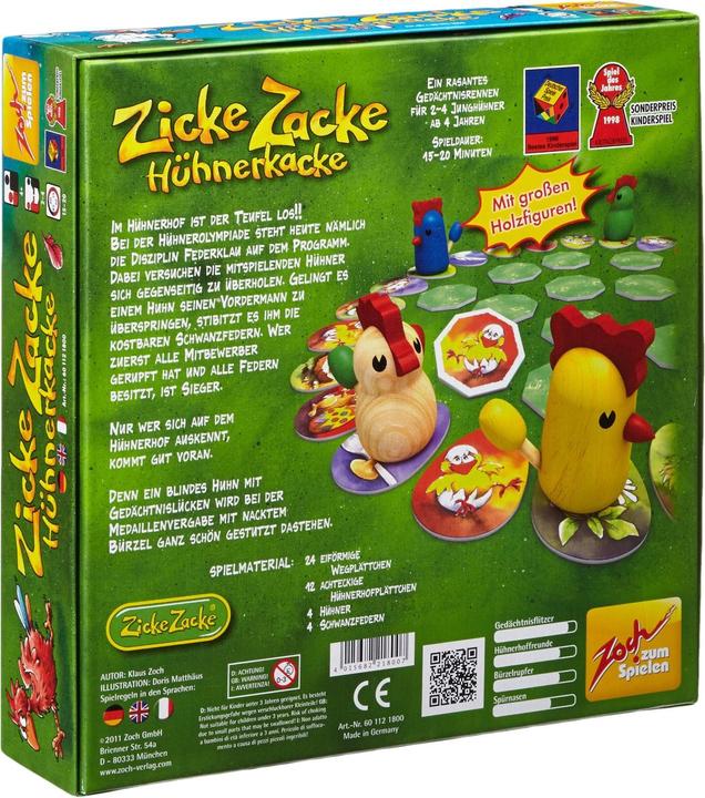 Immagine prodotto Zoch Zicke Zacke Hühnerkacke (Tedesco)
