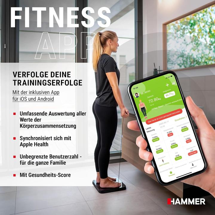 Immagine prodotto Hammer Fitness Body Screen TX (200 kg)