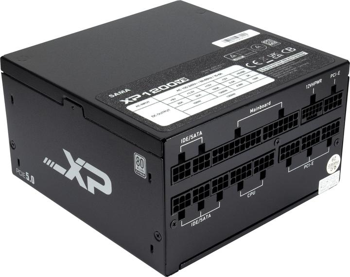 Produktbild Intertec Netzteil SAMA XPH-1200A ATX3.0 AC100 1200W,240V,50/60Hz (1200 W)