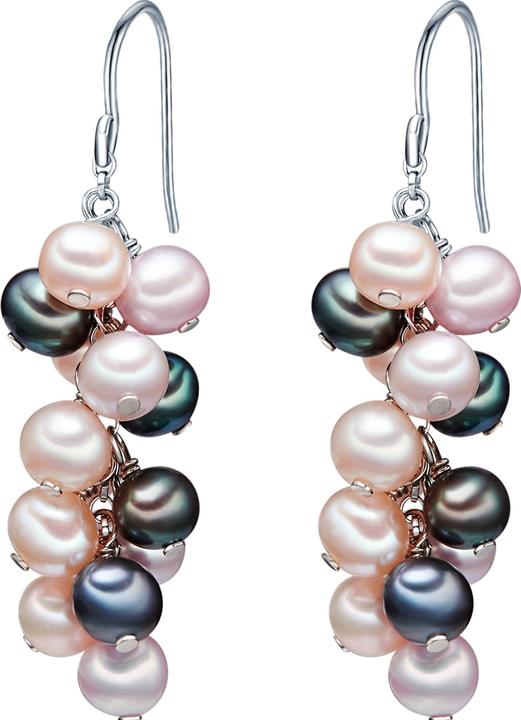 Valero Pearls Damen Sterling Silber Süsswasser-Zuchtperle silber - 3084 (925er Silber)