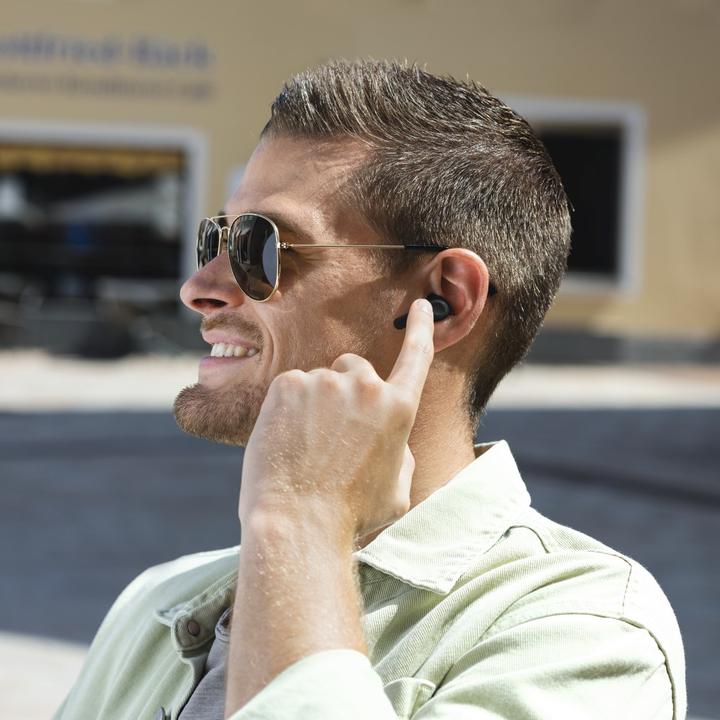 Produktbild Hama Bluetooth®-Kopfhörer Spirit Unchained, True Wireless Earbuds, ENC, FC, SW (ANC, 150 h, Kabellos)