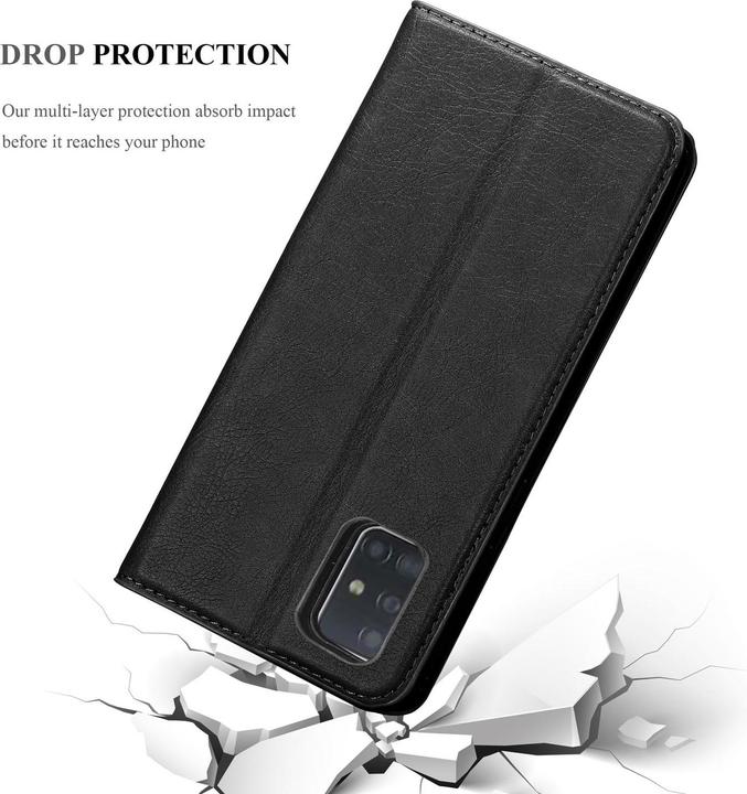 Actual product image Cadorabo Book Invisible Magnet Cover (Samsung Galaxy A52 5G)