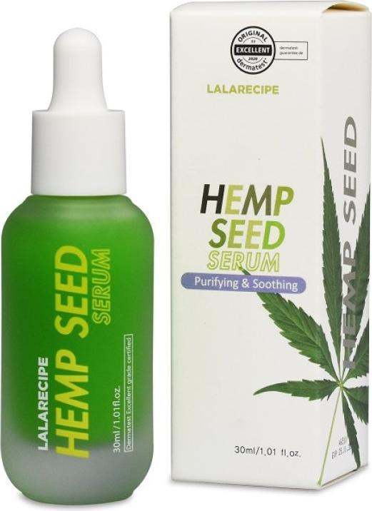 Image du produit Lala Recipe Sérum apaisant aux graines de chanvre (30 ml, Huile visage)