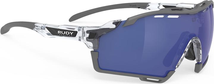 Rudy Project Cutline (Nero, Multilaser blu intenso)