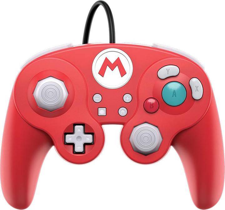 Produktbild PDP Wired smash pad Pro - Mario (Switch)