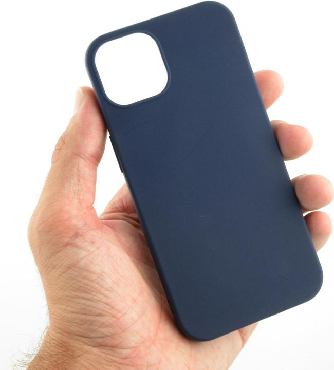 Produktbild PhoneLook Hülle Silikon Mat dunkelblau (Apple iPhone 13)