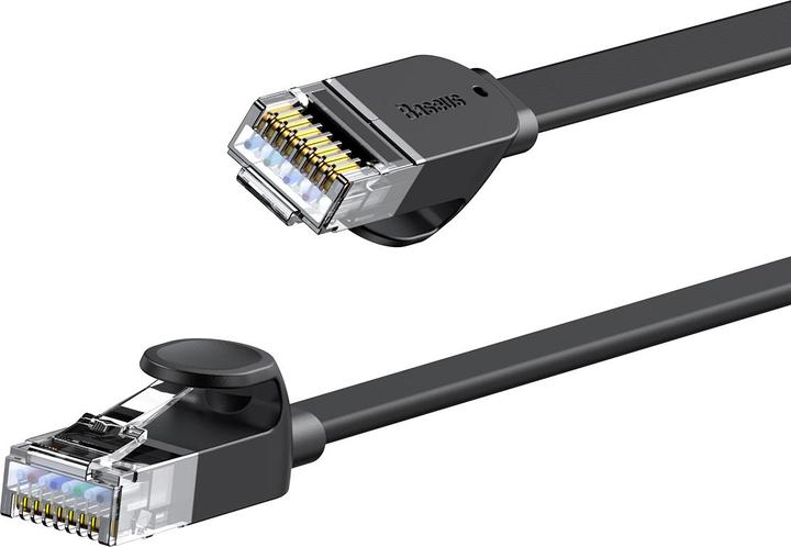 Immagine prodotto Baseus Alta velocità Sei tipi di cavo di rete RJ45 Gigabit (cavo piatto)15m Nero (UTP, CAT6, 15 m)