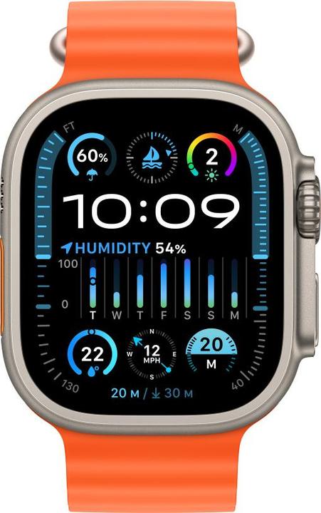 Actual product image Apple Ocean bracelet (49 mm, Fluoroelastomer)