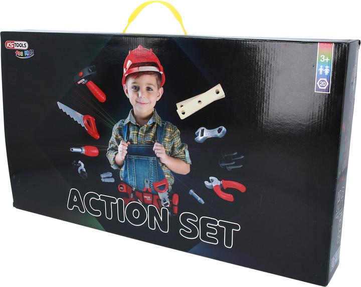 Actual product image KS Tools Tool set with belt for children, 20 pcs.