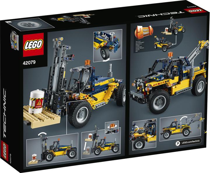 Produktbild LEGO Schwerlast-Gabelstapler (42079, LEGO Technic)
