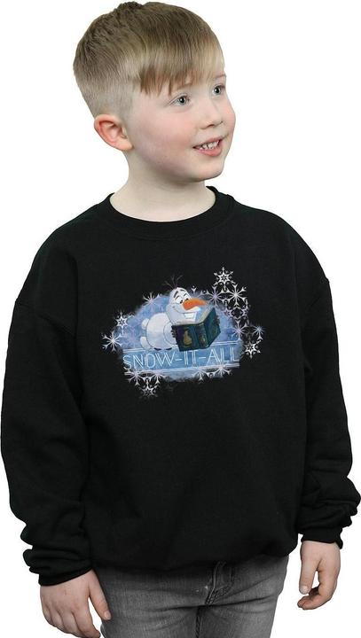 Actual product image Disney Boys Frozen 2 Olaf Snow It All Sweatshirt (140, 146)