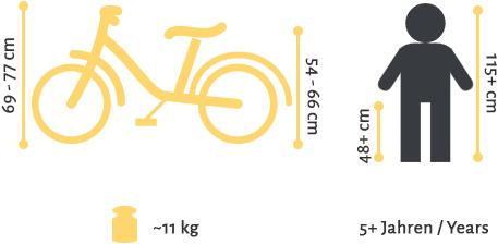 Image du produit Bikestar Jungle urbaine (18")