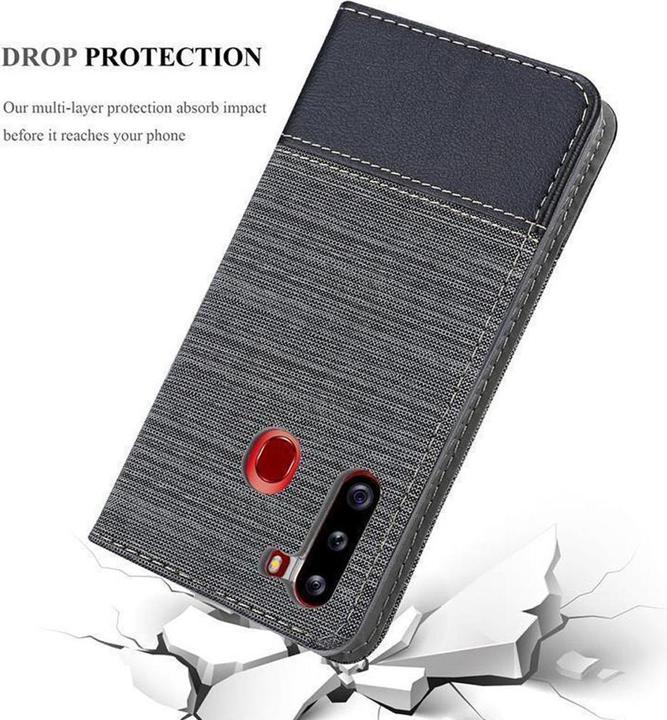 Actual product image Cadorabo Book Jeans Optics Cover (Samsung Galaxy A21)