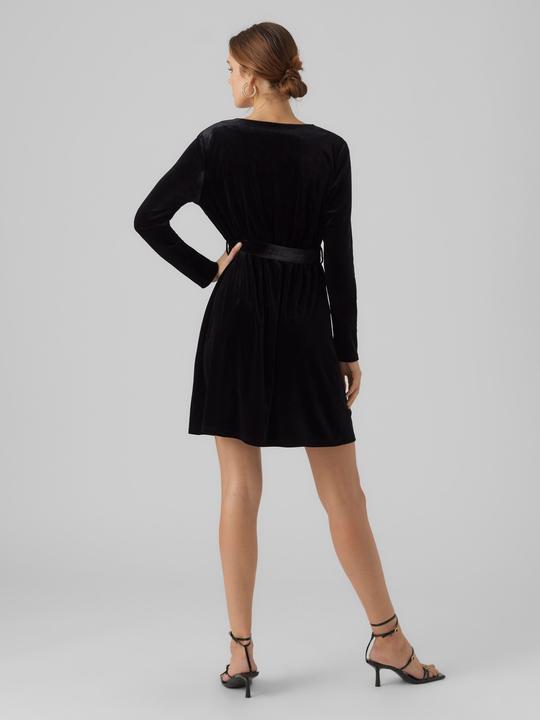 Image du produit Vero Moda Vmcarly L/S Velvet Dress Jrs Btq Tll Robe (S)