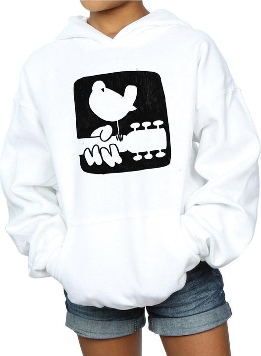 Produktbild Woodstock Guitar Logo Kapuzenpullover Mädchen (140, 146)