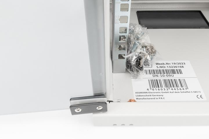 Actual product image Digitus Professional wall mounted enclosure (9 RU, 10 inch rack)