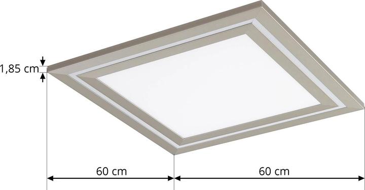 Image du produit Lucande Plafonnier LED Leicy 60cm RGB color flow (2760 lm)