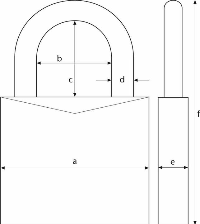 Produktbild Abus Zahlenschloss Serie 165 mit EAN, Typ 165/30 B/SB