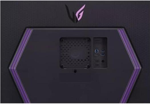Actual product image LG UltraGear 32GR93U-B (3840 x 2160 Pixels, 31.50")