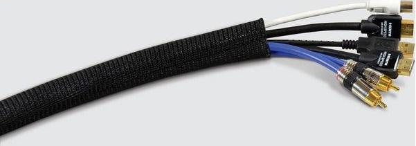 Immagine prodotto Label-the-cable Organizzatore di cavi bianco 1 pezzo (LTC 5120) (Tubo cavi, 200 cm)