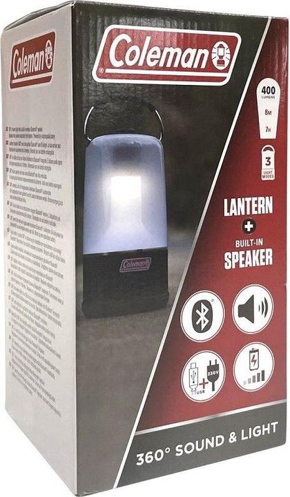 Coleman Lanterne LED 360 Light & Sound 2000033876
