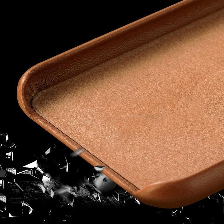 Image du produit Hurtel ECO Housse en cuir pour iPhone 12 mini noir (Apple iPhone 12 mini)