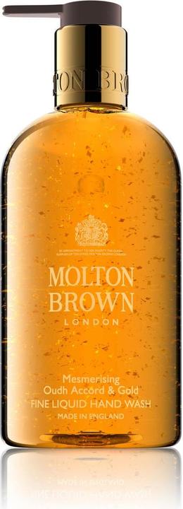 Image du produit Molton Brown Festive Frankincense & Allspice Fine Liquid Hand Wash Mesmerising Oudh Accord & Gold (Savon liquide, 300 ml)