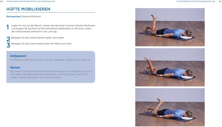 Actual product image Physiotherapie-Hausapotheke (German, Gabriele Kiesling, 2021)